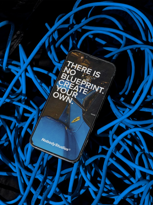 LaFerrari Blueprint iPhone Background