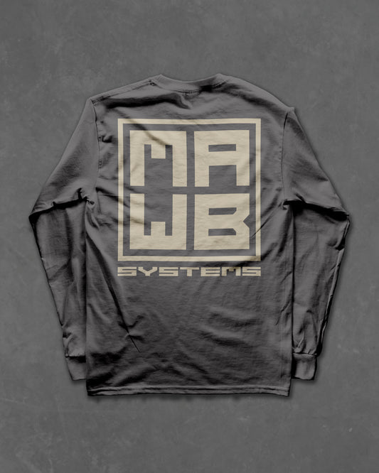 MAWB Systems™ Logo LS — Vintage Black